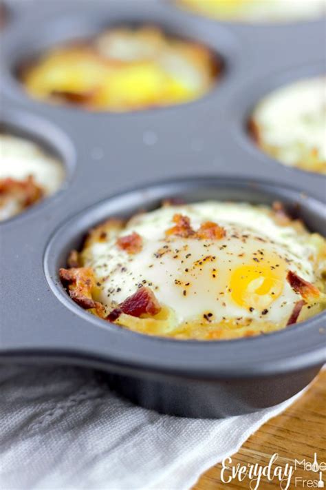 Cheesy Hash Brown Egg Cups Everyday Made Fresh