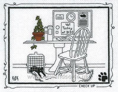 With over 200 designs, you'll find something here that is perfect for your next cross stitch project. Calico Crossroads Kats By Kelly "Check Up" | Cross stitch ...