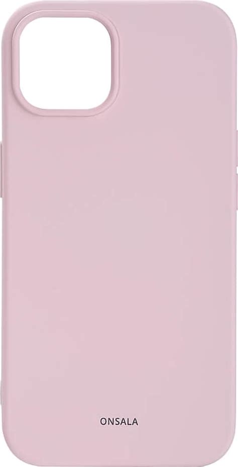 Onsala Silicone deksel til iPhone chalk pink Elkjøp