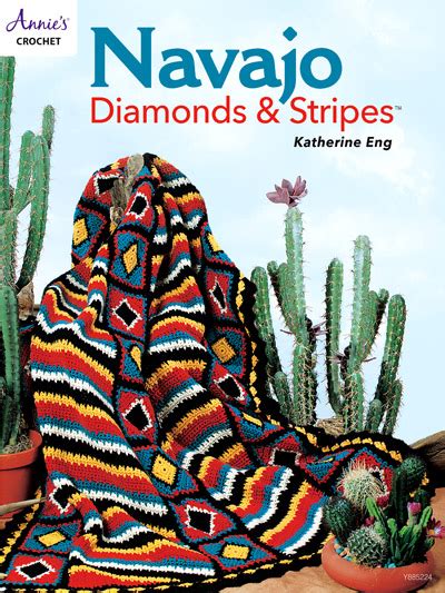 Crochet Afghan Patterns Navajo Diamonds And Stripes Crochet Pattern