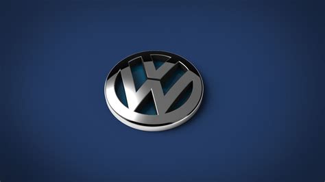 Volkswagen Logo Free 3d Model Max 3ds Stl Sldprt Sldasm Slddrw