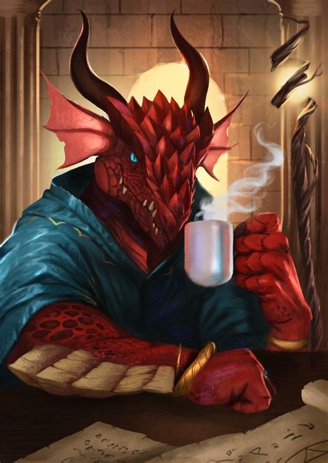 Caio Lvl 3 Santos On Twitter Red Dragonborn Sorcerers Also Drink