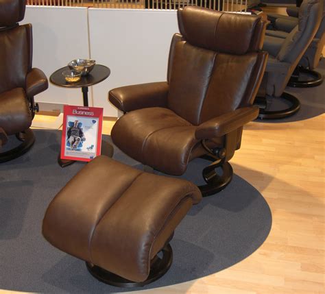 Stressless Magic Recliner Chair And Ottoman By Ekornes