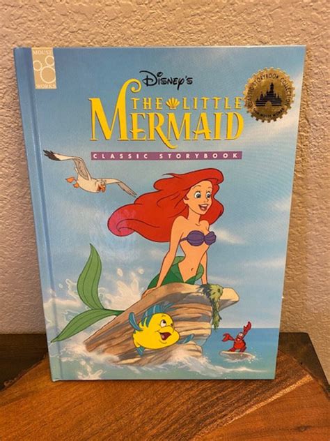 Walt Disney The Little Mermaid Classic Storybook Etsy