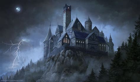 Dark Castle By Nataliebernard On Deviantart