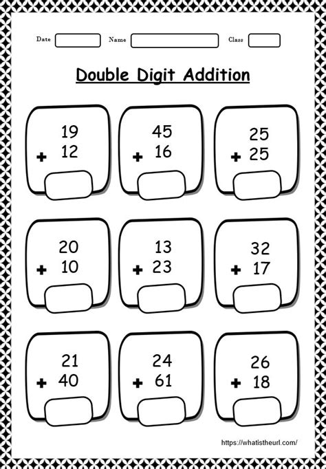 Addition Problems For 6 Year Olds Brian Harringtons Addition Worksheets