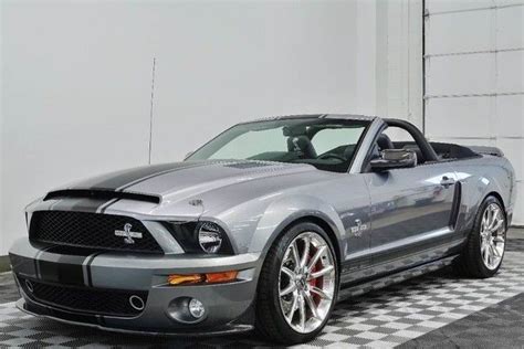2007 Shelby Gt500 Super Snake Convertible Only 6800 Miles 630hp Power