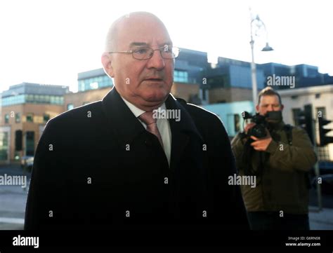 Former Anglo Irish Bank Executive Willie Mcateer Arrives At The Circuit Criminal Court Dublin