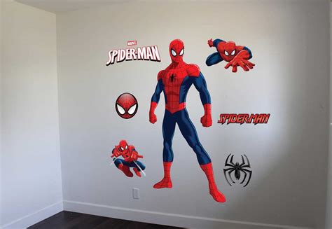 Spiderman Wall Decal Sticker Set