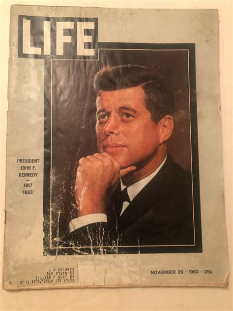 Vintage Life Magazine Nov 29 1963 President John F Kennedy 1917