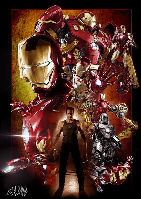 Iron Man Tribute Gr David Posterspy