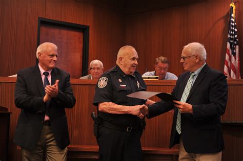 Cullman council approves special events, recognizes police officers