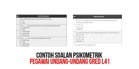 Penolong pegawai tadbir, setiausaha pejabat, bentara mesyuarat, penolong pegawai penguatkuasa, penolong pegawai penerbitan, penolong pegawai penyelidik sosial, penolong. Contoh Soalan Psikometrik Pegawai Undang-undang Gred L41 ...