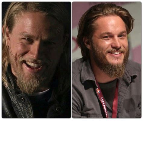 Charlie Hunnamsoa And Travis Fimmel Vikings Could Be Brothers Travis