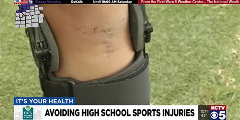 Its Your Health Avoiding High School Sports Injuries