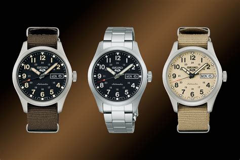 Introducing The New 36mm Seiko 5 Sports Mid Field Collection Flipboard