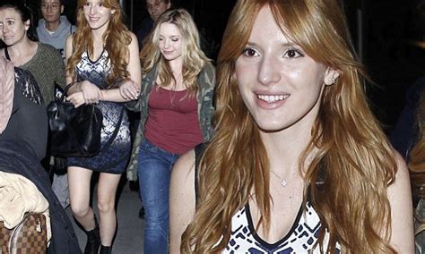 Bella Thorne Shines Out Without Make Up At The Cinema Daily Mail Online