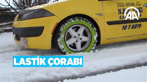 kar çorabı araba
