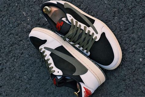 Travis Scott X Nike Air Jordan 1 Low Olive Release Info