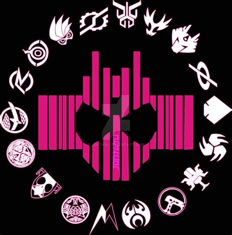 Bộ sưu tập của uy đức. Kamen Rider Decade Logo by josuka | Seni, Animasi, Gambar