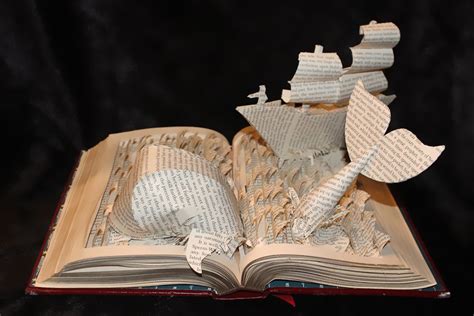 Paper Sculptures Depicting Wondrous Worlds From Books