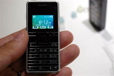 Wx03a Worlds Smallest And Lightest Phs Cell Phone Unveiled In Japan