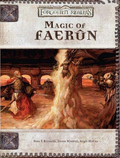 Magic Of Faerûn 3e Wizards Of The Coast Dungeons And Dragons 3x