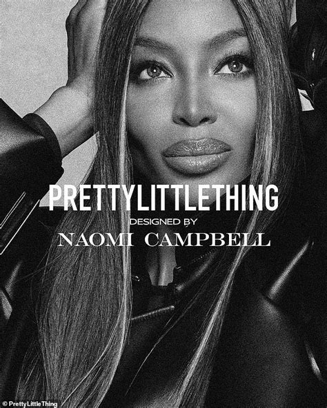 Naomi Campbell Shares First Look At Collaboration With Prettylittlething In Stunning New Photo