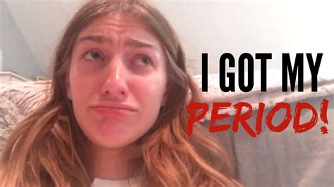 I Got My Period Youtube
