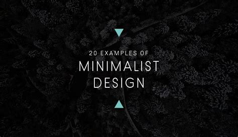 20 Examples Of Minimalist Design To Inspire Your Own Creations By