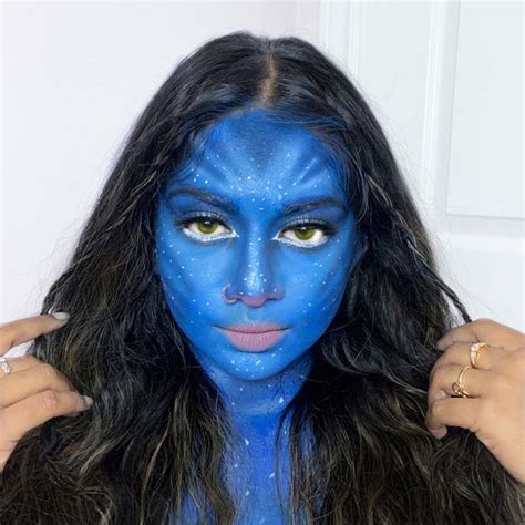 No Costume This ‘avatar Inspired Halloween Makeup Tutorial Has You