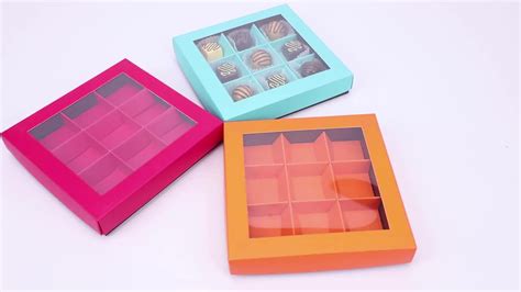Hot Bulk Candy Chocolate Box Confectionary Packaging Oem Carton Box