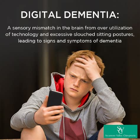 Digital Dementia: A Modern Day Health Epidemic | Sycamore Valley ...
