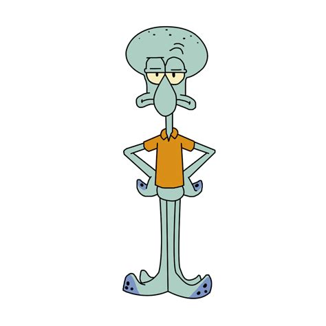 Squidward Color Step Picture