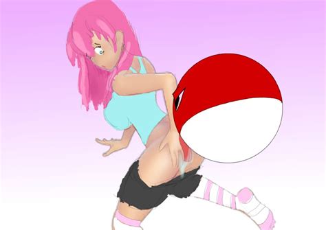 Rule 34 Big Breasts Blue Eyes Gamer Girl Huge Breasts Pink Hair Pokémon Species Pokemon