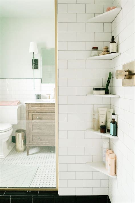 W&D Renovates: Upstairs Bathroom Makeover | Shower corner ...