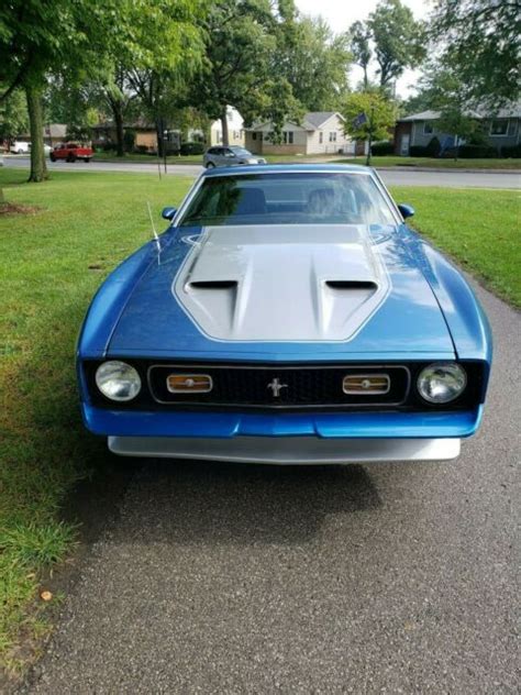 1971 Ford Mustang Mach 1 429 Scj For Sale Ford Mustang 1971 For Sale