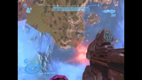 Halo Reach How To Launch Over Skull Mountain Youtube