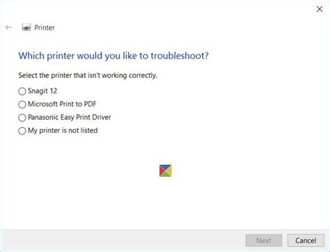 Run Printer Troubleshooter To Fix Printer Problems In Windows