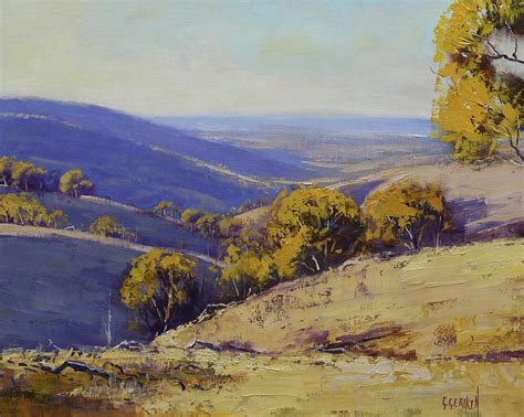 Australian Landscape Painting By Graham Gercken Pixels