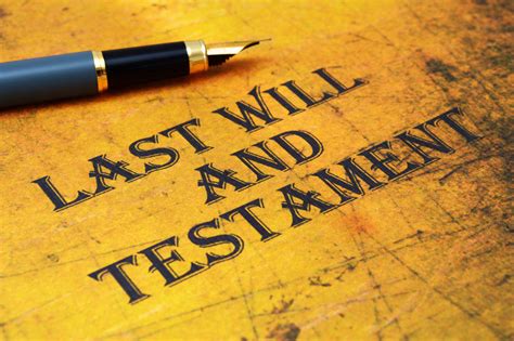 Last will and testament | Fox & Lefkowitz LLP
