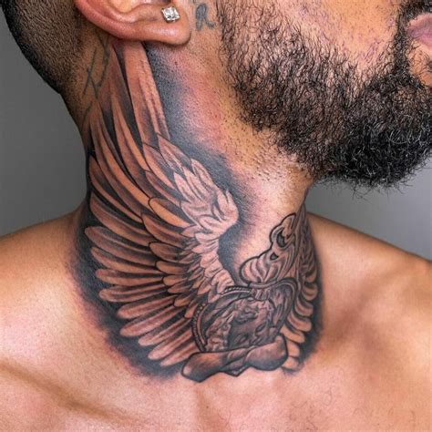 Share About Angel Wings Tattoo Neck Meaning Latest In Daotaonec