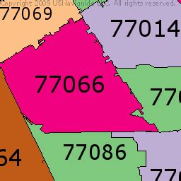 Nw Houston Zip Code Map United States Map