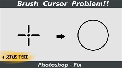 Brush Preview Not Showing In Photoshop Brush Circle Not Showing In