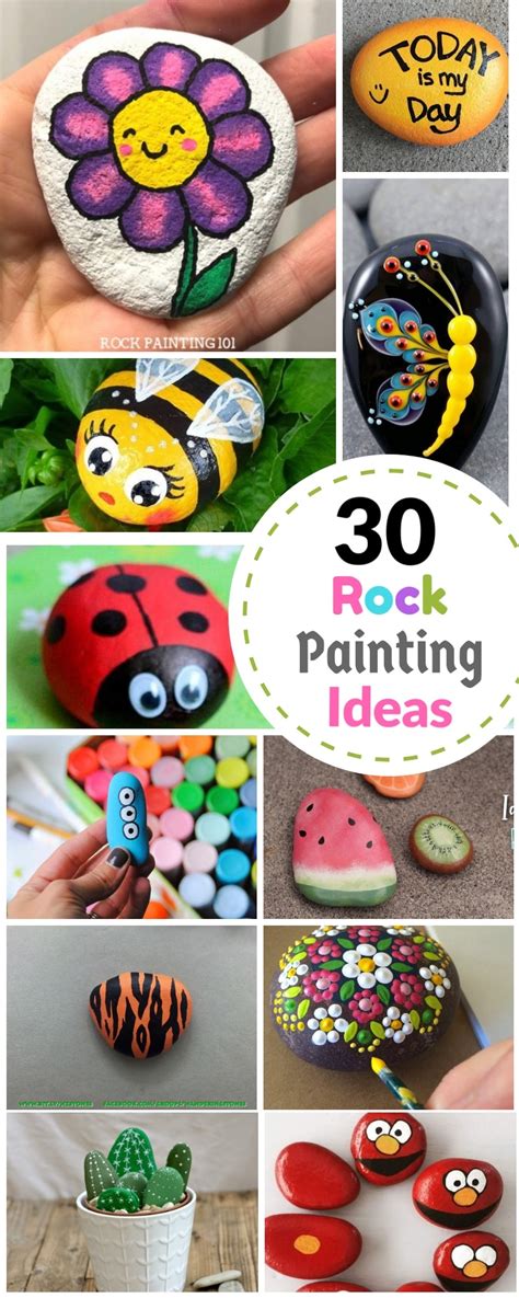 30 Diy Rock Painting Ideas Best For Summer And Winter