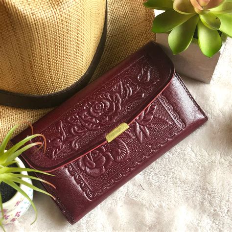 Handmade Leather Woman Wallet Vintage Style Wallett For Women
