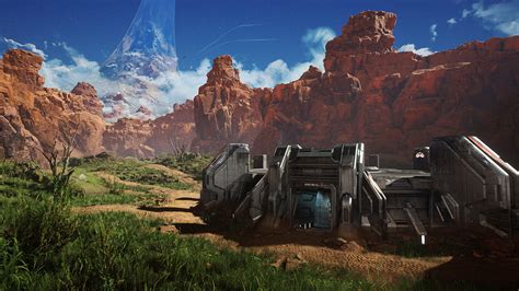 Quixels Environment Artist Remakes Halos Blood Gulch In Unreal Engine 4