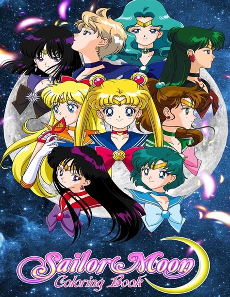 Rare anime coloring books for sale. Sailor Moon Coloring Book: Coloring Book for Kids and ...