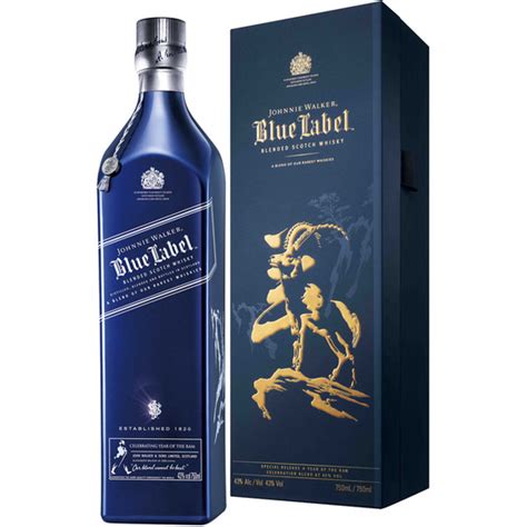 Johnnie Walker Blue Label Year Of The Ram Limited Edition Blended
