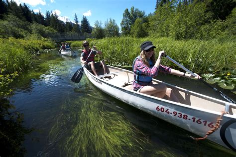 Canoe Tours Canadian Wilderness Adventures Whistler Bc